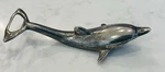 Vintage Dolphin Bottle Opener Silver Plate Dual Pop Up & Screw Off Top Bar Tool. Fixed Price $15.99.