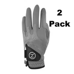 Zero Friction Mens Cabretta Elite Glove Left Hand Gray 2-PACK One Size Fits All. Fixed Price $39.95.