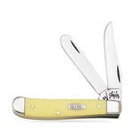 Case Cutlery Mini Trapper Yellow Pocket Knife 2-BLADE Folding Camping Tool CA029. Fixed Price $54.99.