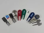 Lot 10 Vintage Golf Divot Tool & Ball Marker Advertising Banks Ymca Motorcraft. Fixed Price $19.19.