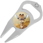 Baby Giraffe Golf Ball Marker Divot Repair Tool Bottle Opener. Fixed Price $15.88.