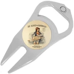 Be Kind Animals Golf Ball Marker Divot Repair Tool Bottle Opener. Fixed Price $15.88.