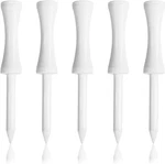 Zivisk Bamboo Golf Tees 3-1/4 Inch 100 Count Wooden Tall Step Down Castle. Fixed Price $20.19.