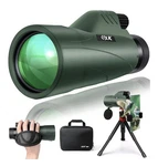 Oxk Optics 12X56 High Power Monocular Telescope For Adults Smartphone Adapter. Fixed Price $27.19.