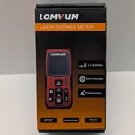 Lomvum Laser Distance Meter 2MM Accuracy Model No. LV-120M. Fixed Price $38.87.