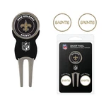 Team Golf Nfl New Orleans Saints Divot Tool With 3 Ball Markers Set. Fixed Price $11.99.