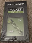 New Dunlop Classic Pocket Golf Game W/ Board, Putter, Flag & Balls. Fixed Price $9.95.
