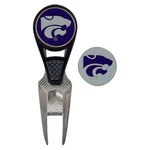 Team Effort Golf Ncaa Cvx Repair Tool Kansas State Wildcats Ball Marker New. Fixed Price $24.99.