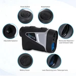 Serenelife Golf Laser Range Finder Monocular Pin-seeking Zoom Black/silver. Fixed Price $108.72.
