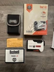 Bushnell Tour V3 Jolt Technology Golf Laser Rangefinder Box W/ Manual & Case. Fixed Price $95.00.