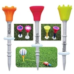 BIRDIE79 Upgraded Premium Big Head(silicone) Golf Tees 3-1/4 Height Adju. Fixed Price $18.42.