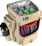 Disc Golf Backpack With Cooler - Small Equipment Bag Size, Stone. Fixed Price $136.37.
