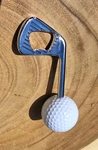 Novelty Golf Club Bottle Opener Heavy Duty Alloy Cap Remover Great Father's Gift. Fixed Price $7.95.