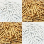 New Zero Friction Golf Wood Step Tees Choose Quantity, Color & Length. Fixed Price $14.99.