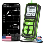 Huepar 395FT Bluetooth Green Laser Measure W/ Angle Sensor, 1/16IN Accuracy. Fixed Price $121.58.