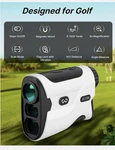Sealed Nib Wosports H-116 Golf Rangefinder Slope Switch 1200 Yards W/mag Mount. Fixed Price $80.00.