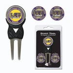 Team Golf Ncaa Lsu Tigers Divot Tool With 3 Ball Markers Set. Fixed Price $11.99.