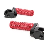 Red M-grip Front 1" Extended Foot Pegs For Ninja ZX-11 ZZ-R1100 ZX1100 99. Fixed Price $64.41.