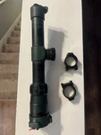 Nikon M-tactical Rifle Scope 30MM Tube 1-4X 24MM MK1-MOA Reticle With Rings. Fixed Price $249.00.