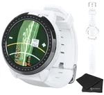 WEARABLE4U - Bushnell Ion Elite White Golf Gps Watch With Cloth Bundle. Fixed Price $330.12.