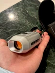 1000 Yard Orange Lens Silver Professional Golf Finder Padded Eye Socket. Fixed Price $64.00.