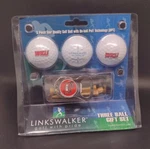 Linkswalker Western Kentucky University Three Golf Balls Gift Set, Bottle Opener. Fixed Price $21.98.