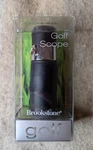 Brookstone Golf Scope 10 Magnification W. Small Carrying Bag & Adjustable Focus. Fixed Price $12.00.