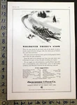 1935 Abercrombie Fitch Sport Men Bobsled Toboggan Team Winter Clothing Ad 30728. Fixed Price $28.95.