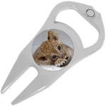 Baby Cub Golf Ball Marker Divot Repair Tool Bottle Opener. Fixed Price $15.88.