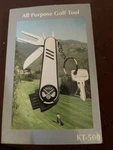 All Purpose Golf Multi Tool Tournament New KT-500. Fixed Price $10.85.