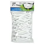 Intech 2-3/4 Inch Wooden Golf Tees, 100 And 500 Pack, Multiple Colors Available. Fixed Price $18.18.