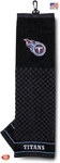 Team Golf Nfl Tennessee Titans Embroidered Checkered Towel. Fixed Price $30.99.