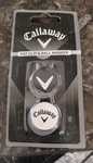 Callaway Golf Hat Clip And Ball Marker - Black/white New. Fixed Price $10.00.