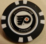 Philadelphia Flyers Nhl Magnetic Poker Chip Removable Golf Ball Marker. Fixed Price $5.95.