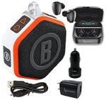 Bushnell Wingman Mini Orange/white Gps Bluetooth Speaker With Ultimate Black .... Fixed Price $177.79.