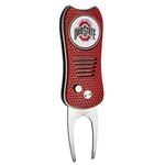 Team Golf Ncaa Ohio State Buckeyes Switchblade Divot Tool With Ball Marker. Fixed Price $9.99.