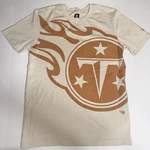 Nfl Team Apparel Tennessee Titans Mens Medium Graphic Print Short Sleeve Tee. Fixed Price $12.79.