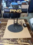Vtg Rare Ping Desk Table Lamp Mainly Made Of Metal Unique Mcm Golfing Punk. Fixed Price $280.00.