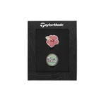 Taylormade Island Time Golf Ball Markers Set 2PC Metal Pink Green White Black. Fixed Price $35.00.
