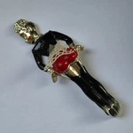 Vintage Bottle Opener Tool Woman Can Lady Cave Unique Gift Barware. Fixed Price $22.95.