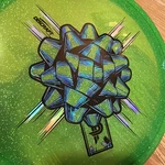 New Discraft Paige Pierce Sparkle Z Christmas Joy 170-172GM Mid Range Green. Fixed Price $22.99.