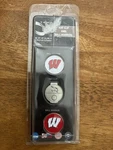 Team Effort Golf Ncaa Set Wisconsin Badgers Ball Markers And Hat Clip New Other. Fixed Price $16.95.