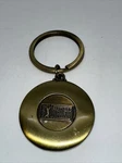 Pga Golf Tour Partner's Club Life Member Round Brass Keyring Chain Used. Fixed Price $9.99.