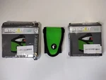 3 Monument Golf Stickit Magnetic Rangefinder Strap Holders - Classic Green. Fixed Price $59.99.
