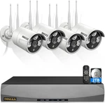 (2026 Update) Wireless Wifi Outdoor Security Camera System, IP67 Waterproof Dual. Fixed Price $326.43.