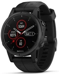 Garmin Golf Fenix 5S Plus Sapphire Watch Black/black Band Gps/range Finders. Fixed Price $215.99.