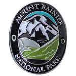 Mount Rainier National Park Walking Stick Medallion - Washington Hiking Badge. Fixed Price $7.14.