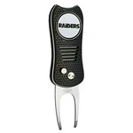 Team Golf Nfl Las Vegas Raiders Switchblade Divot Tool With Ball Marker. Fixed Price $11.99.