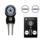 Team Golf Nfl Dallas Cowboys Divot Tool With 3 Ball Markers Set. Fixed Price $11.99.