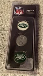 Nfl York Jets Golf Hat Magnetic Clip W/ 2 Double Sided Ball Markers. New!. Fixed Price $13.77.